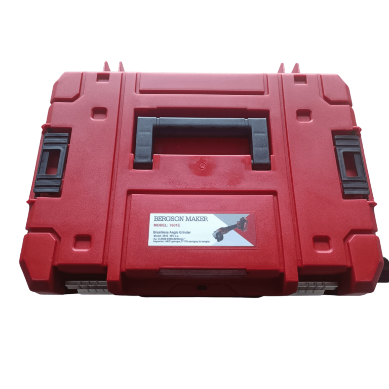 Coffret meuleuse Bergson Maker sur batterie.
